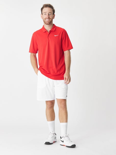Nike Mens Core Solid Polo - Red