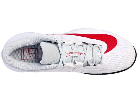 Nike Vapor Pro 3 White/Crimson Mens Shoes