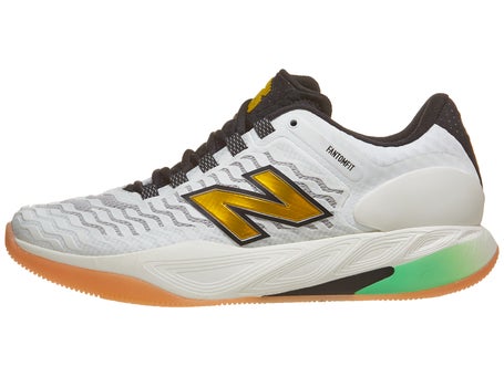 New Balance CT Rally 2 D White/Black/Gold Mens Shoes