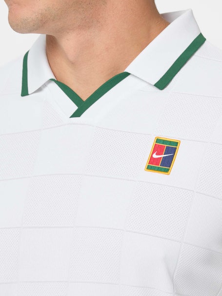 Nike Mens Summer London Slam Polo - White 