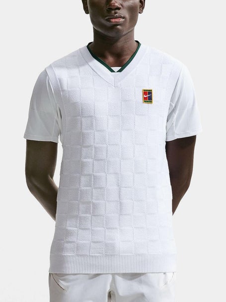 Nike Mens Summer London Slam Sweater Vest - White 