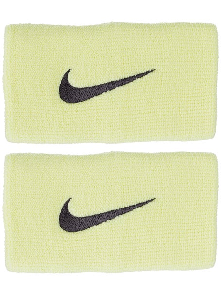 Nike Spring Premier Doublewide Wristbands Luminous/Ash