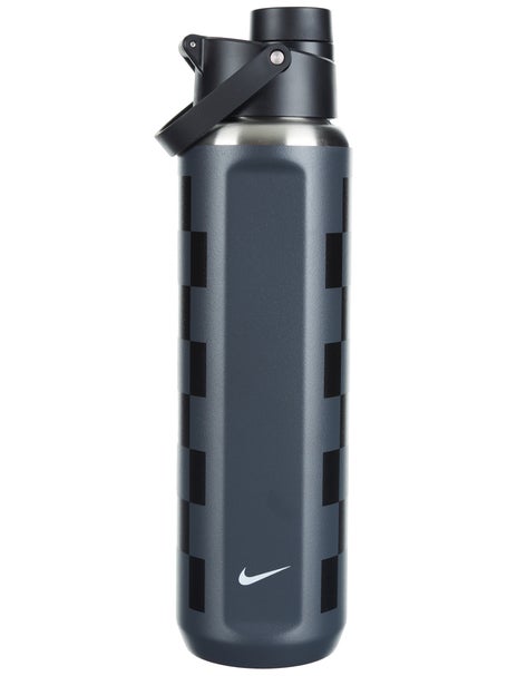 Nike SS Recharge Chug Water Bottle 24oz - Grey Check