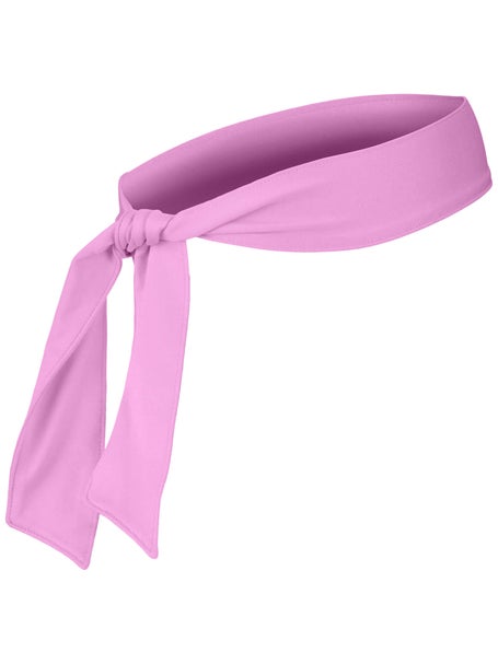 Nike Womens Tennis Head Tie Lt Magenta/Black