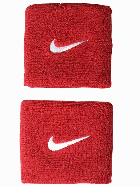 Nike Swoosh Singlewide Wristband Red/White