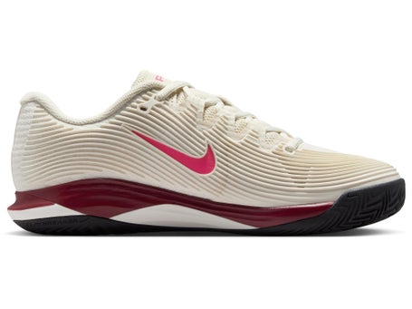 Nike Zoom Vapor 12 Clay Ivory/Pink Womens Shoes