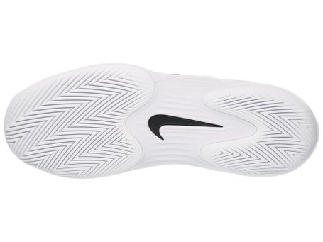 Nike Zoom Vapor 12 White/Black Womens Shoes 