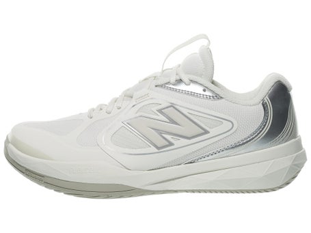 New Balance WC 796v5 D White/Silver Womens Shoe