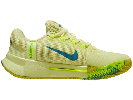 Nike GP Challenge 1 PRM Yellow/Teal Womens Shoes 
