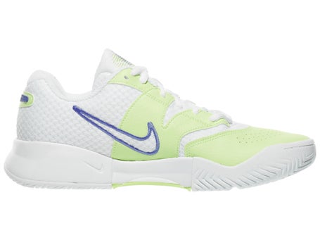 Nike Court Lite 4 White/Sapphire/Lime Womens Shoes