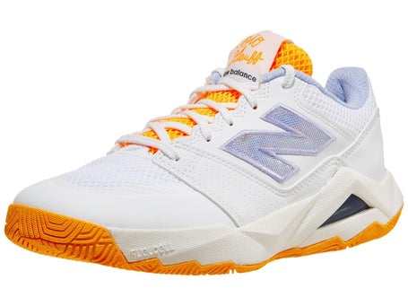 New Balance Coco Delray D White/Gold Womens Shoes