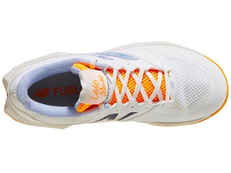 New Balance Coco Delray D White/Gold Womens Shoes