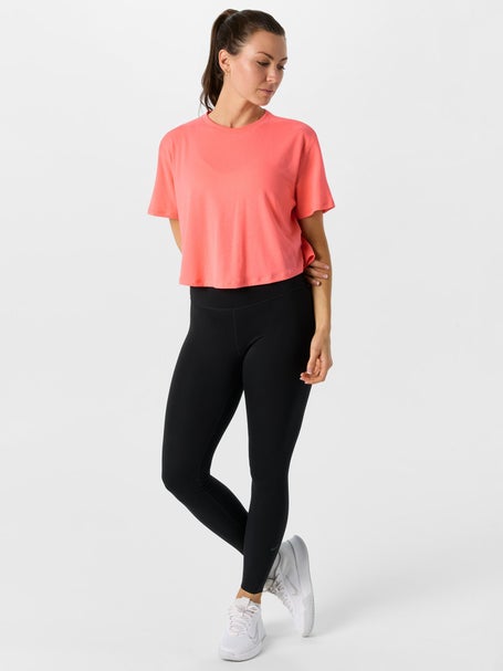 Nike Womens Spring Crop Short Sleeve Top