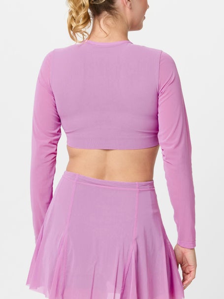 Nike Womens Summer Slam Crop Long Sleeve 