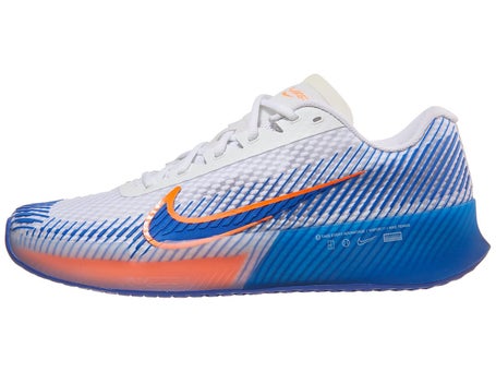 Nike Zoom Vapor 11 White/Royal/Crimson Mens Shoe 