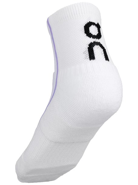 ON Mens Court Mid Sock - White