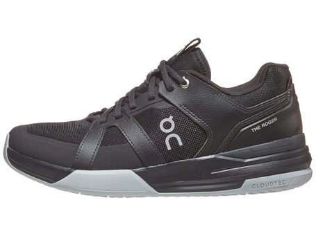 ON The Roger Clubhouse Pro Black/Glacier Mens Shoe