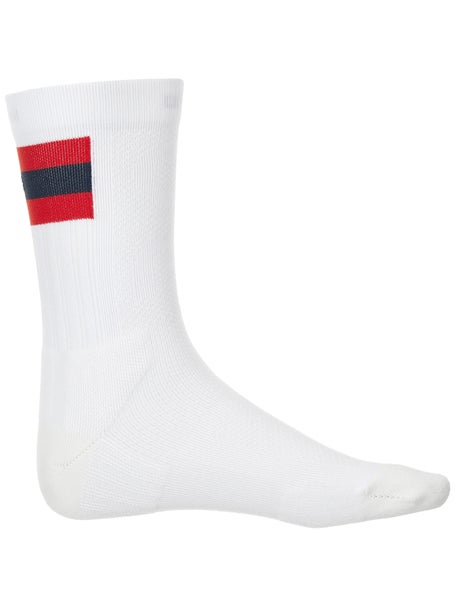 ON Tennis Crew Sock White/Red