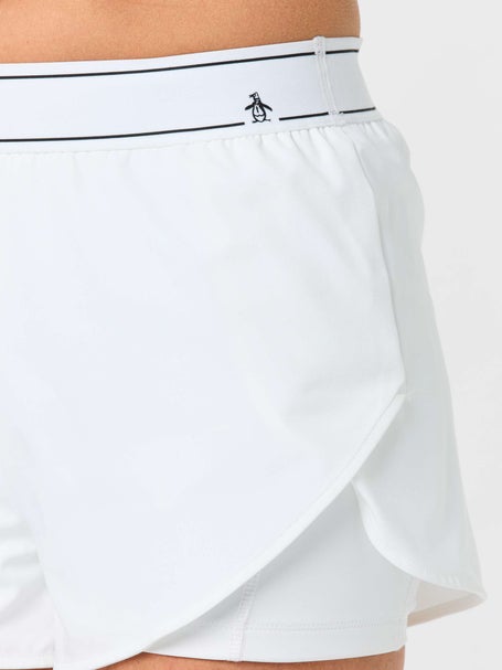Penguin Womens Core 2-in-1 Short - White