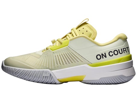 ON The Roger Pro Fire Linen/Lime Womens Shoes