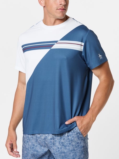 Penguin Mens Fall Colorblock Top