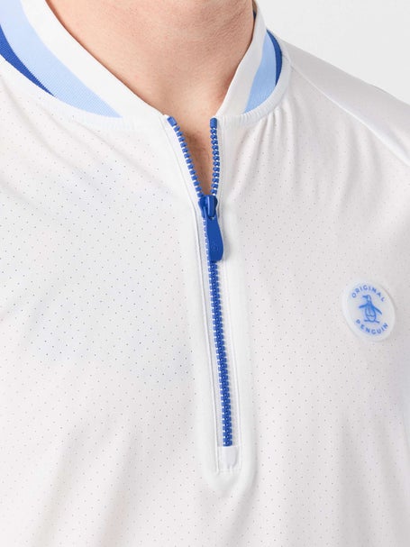 Penguin Mens Summer Heritage 1/4 Zip Jacket