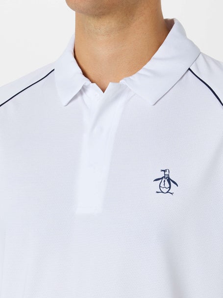 Penguin Mens Summer Raglan Stripe Polo