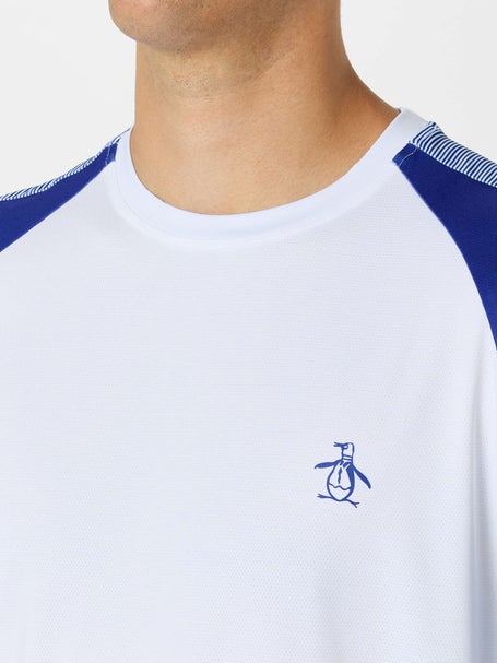 Penguin Mens Summer Retro Tech Block Top 