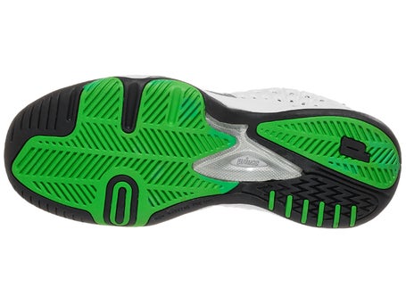 Prince T22 White/Black/Green\Mens Shoes