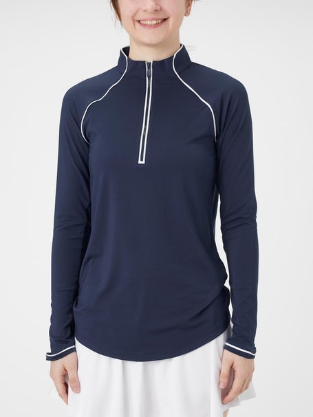 Penguin Womens Core Veronica 1/4 Zip Long Sleeve