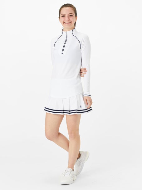 Penguin Womens Core Pleated Woven Skirt