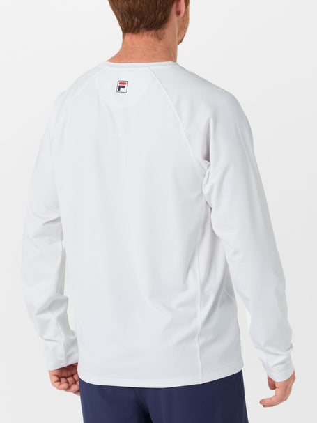 RSPA Fila Mens Essentials Long Sleeve UV Blocker White