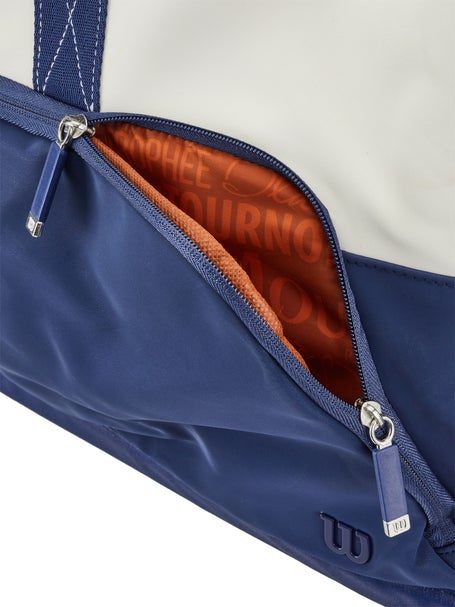 Wilson Roland Garros Duffel Bag White/Navy/Clay