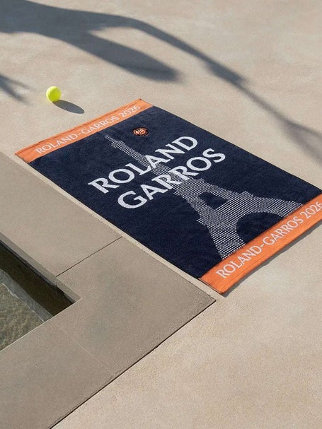 Roland Garros Beach Towel - White