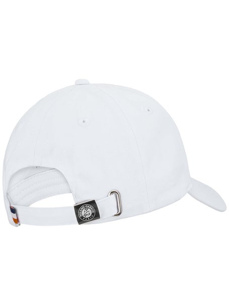 Roland Garros Mens Logo Hat - White