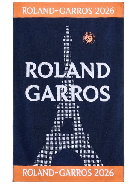 Roland Garros Players Towel - White
