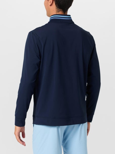 REDVANLY Mens Fall Loma Quarter Zip