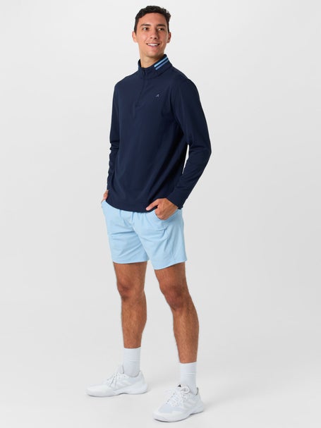 REDVANLY Mens Fall Loma Quarter Zip