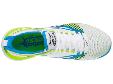 Reebok Nano Court\White/Lime/Aqua Mens Shoe