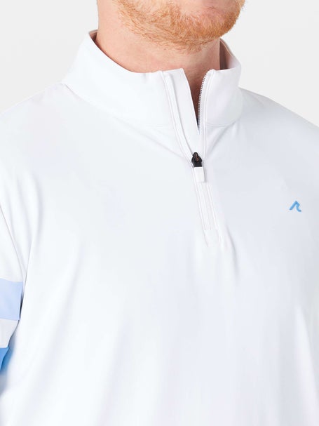 REDVANLY Mens Spring Wilson 1/4 Zip Top