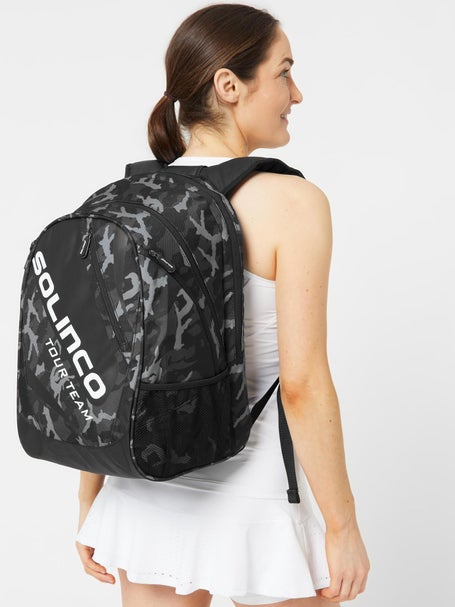 Solinco Black Camo Backpack Bag