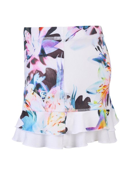 Sofibella Girls UV Double Ruffle Skirt - Lilium