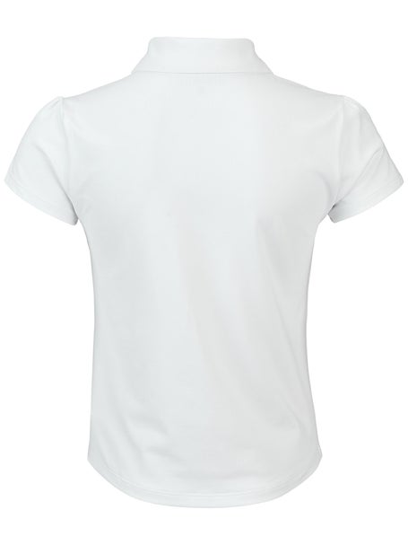 Sofibella Girls White Lotus Polo