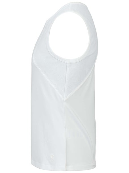 Sofibella Girls White Lotus Tank