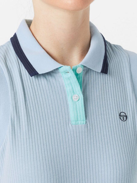 Sergio Tacchini Womens Fall Noale Crop Polo