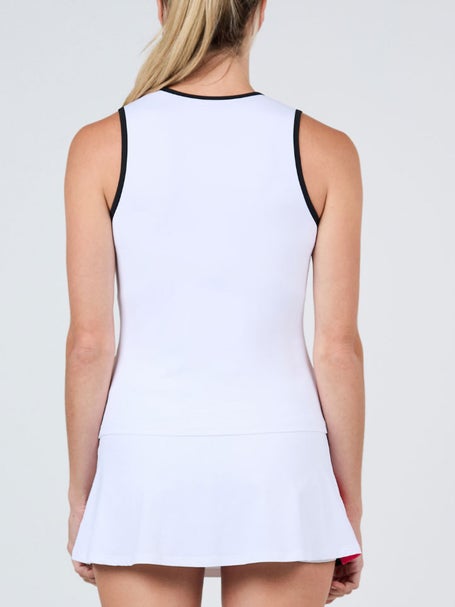Sofibella Womens Amore Mio Contrast Stripe Tank