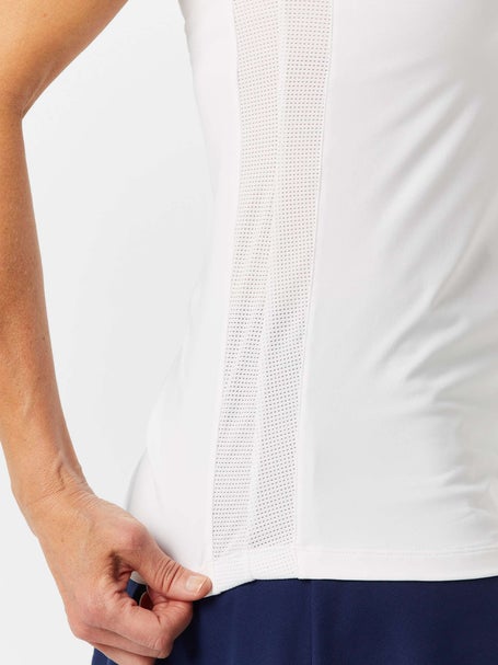 Sofibella Womens Aurora Sky Asymmetrical Strap Tank