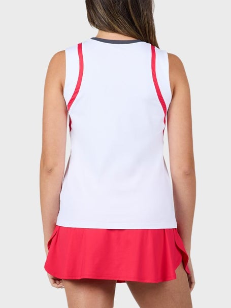 Sofibella Womens Berry Fusion Icon Full Back Tank