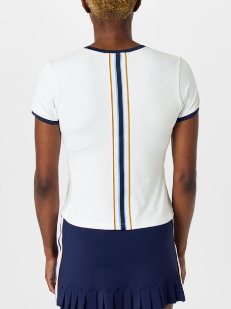 Sofibella Womens Classic Currents Short Sleeve Top