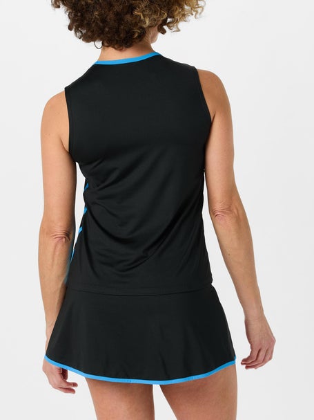 Sofibella Womens Electric Blue Trim Tank